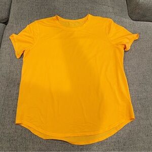 Lululemon High-Neck Running and Training T-Shirt Mango Dream